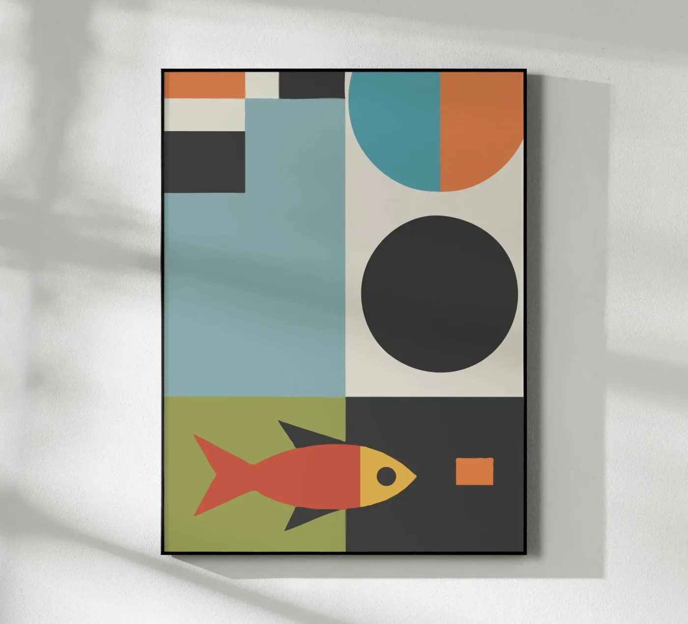 geometric composition Acryl-Glas von ramosashop