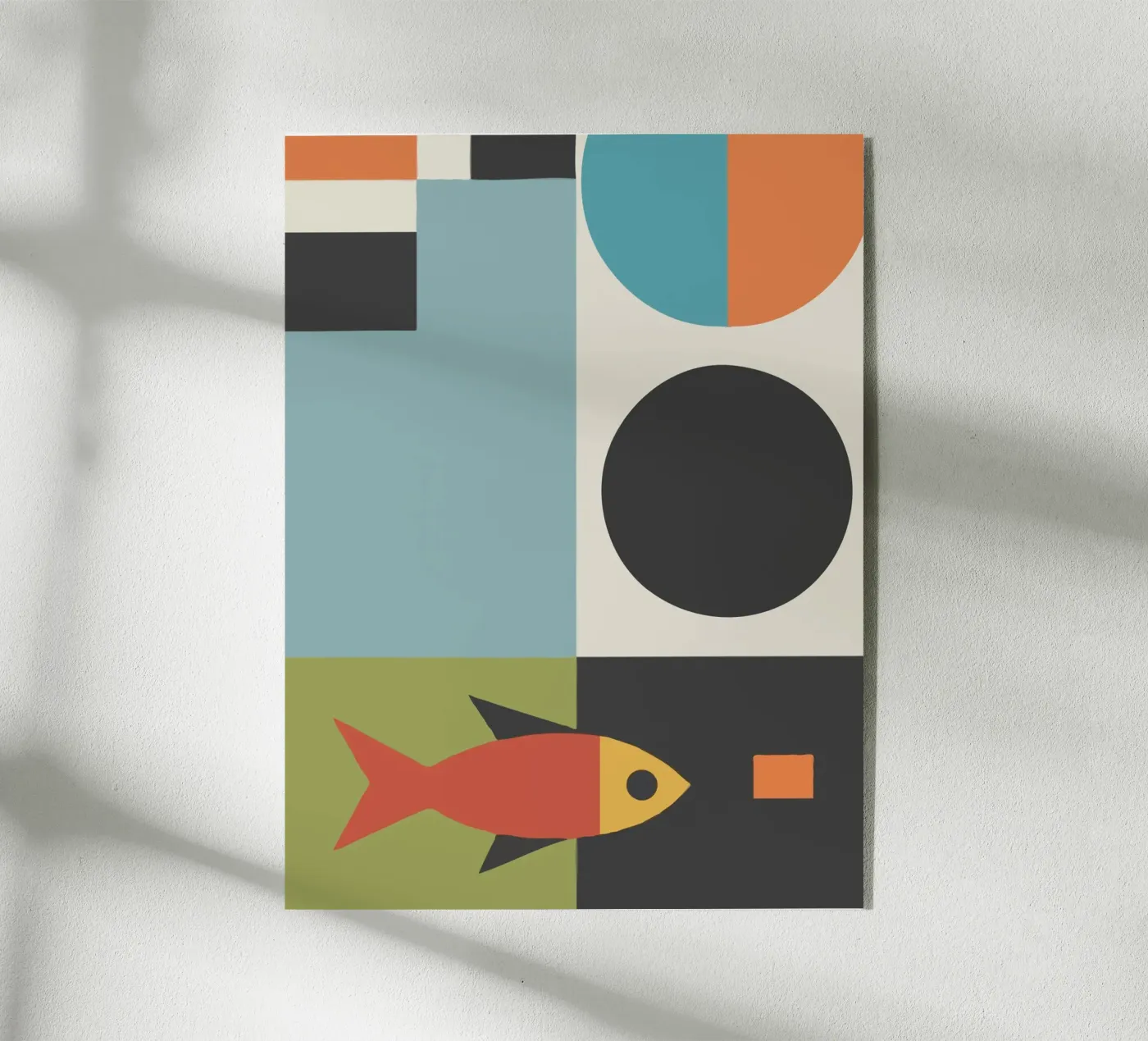 geometric composition Acryl-Glas von ramosashop