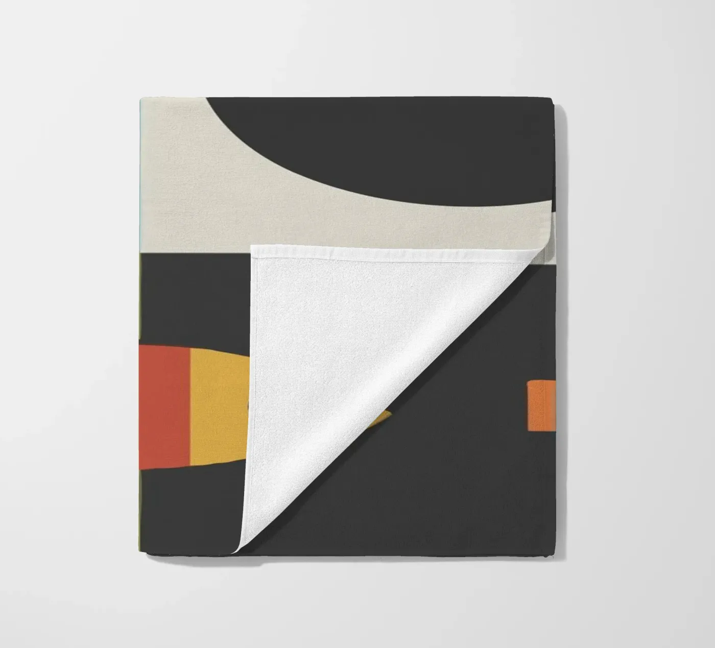 geometric composition Strandtuch von ramosashop