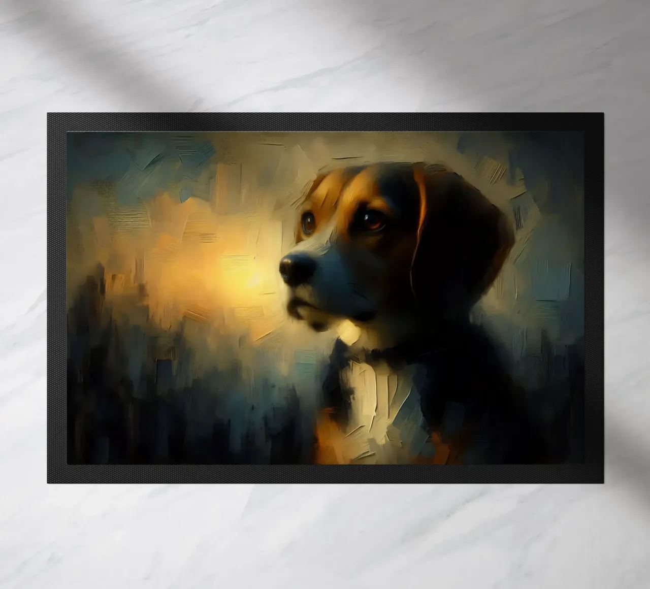 Beagle - Immagine animale zerbino da hunde-katzen-tiere
