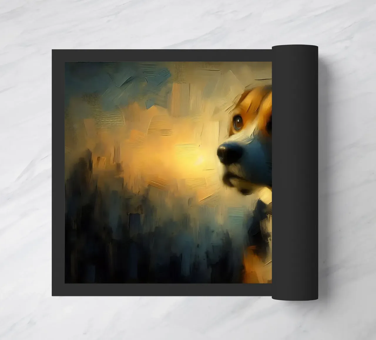 Beagle - Immagine animale zerbino da hunde-katzen-tiere