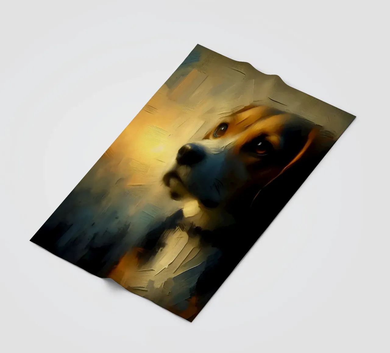 Beagle - Immagine animale coperta in pile da hunde-katzen-tiere