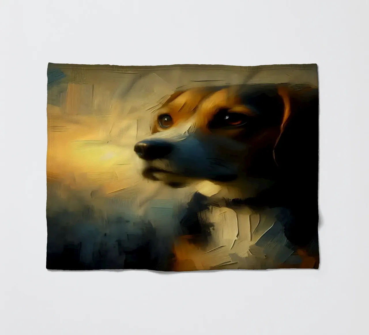 Beagle - Immagine animale coperta in pile da hunde-katzen-tiere