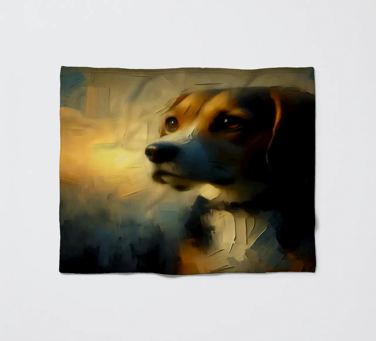 Beagle - Immagine animale coperta in pile da hunde-katzen-tiere