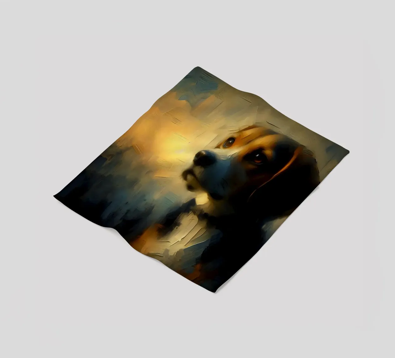 Beagle - Immagine animale coperta in pile da hunde-katzen-tiere