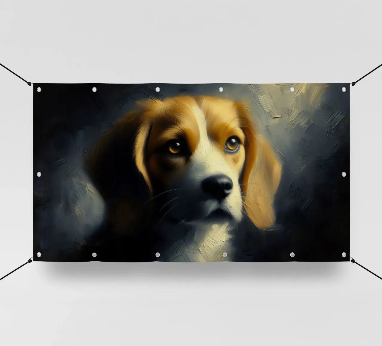Beagle - Immagine animale telo in pvc da hunde-katzen-tiere
