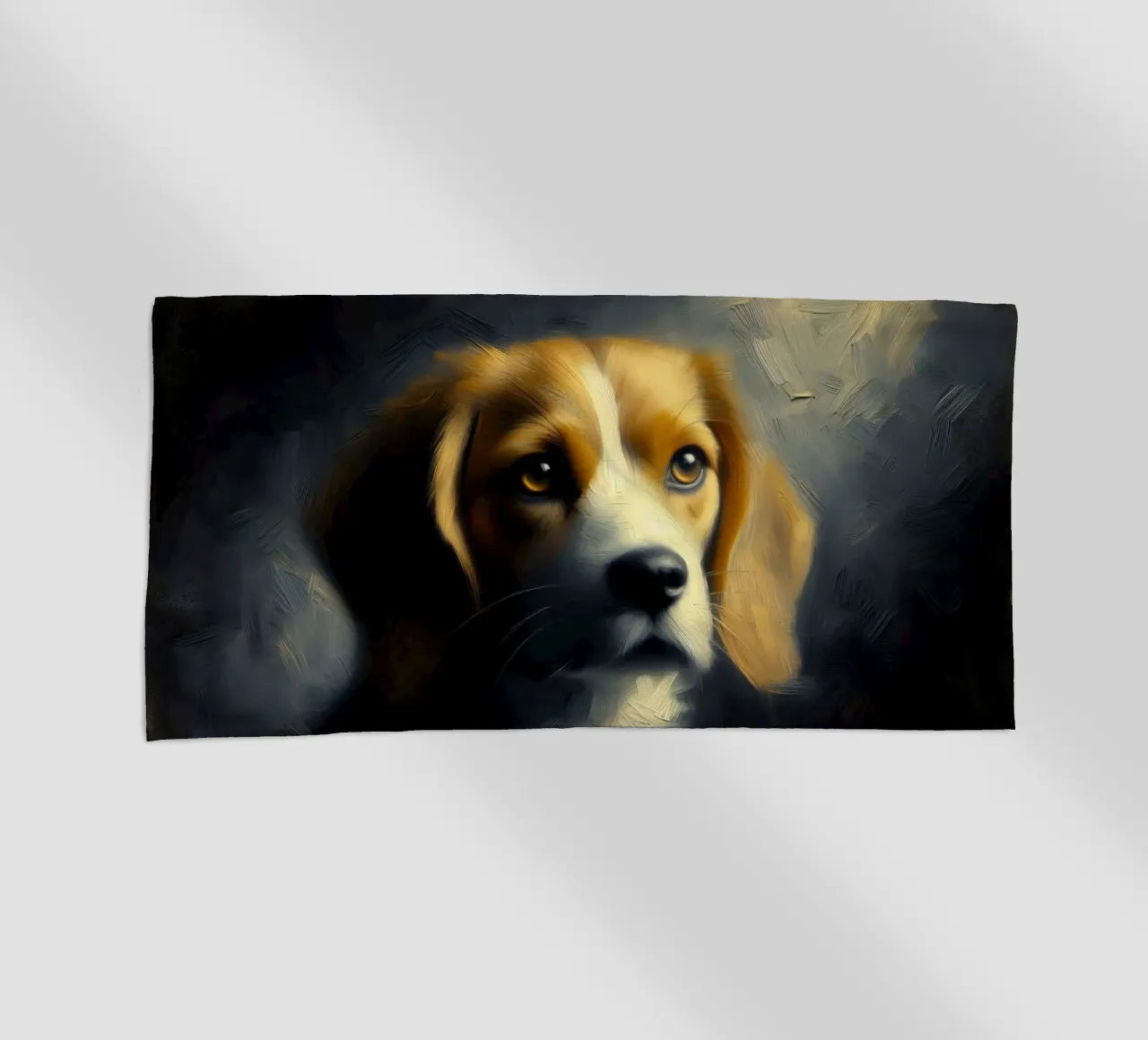 Beagle - Immagine animale telo mare da hunde-katzen-tiere