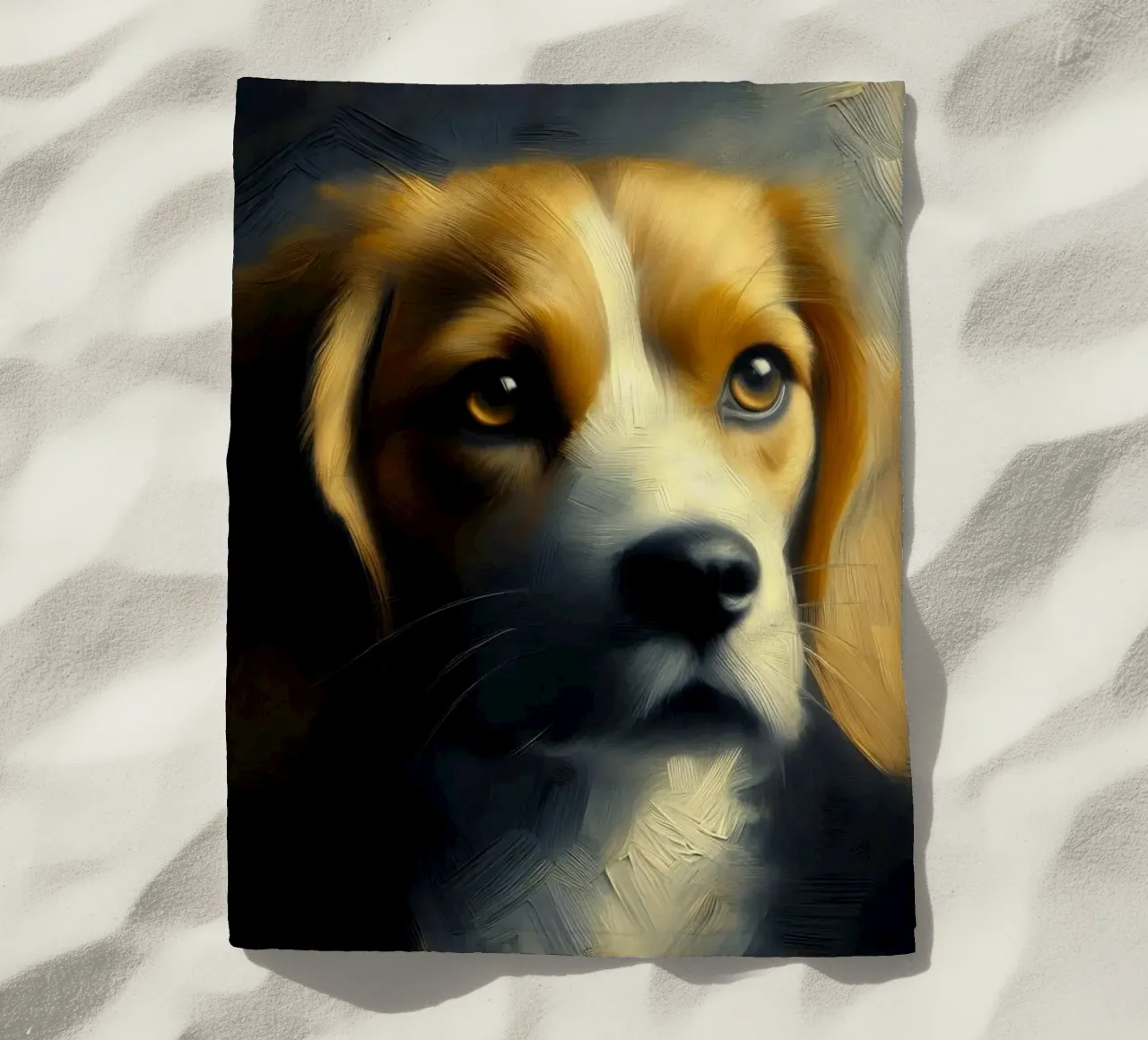Beagle - Immagine animale telo mare da hunde-katzen-tiere