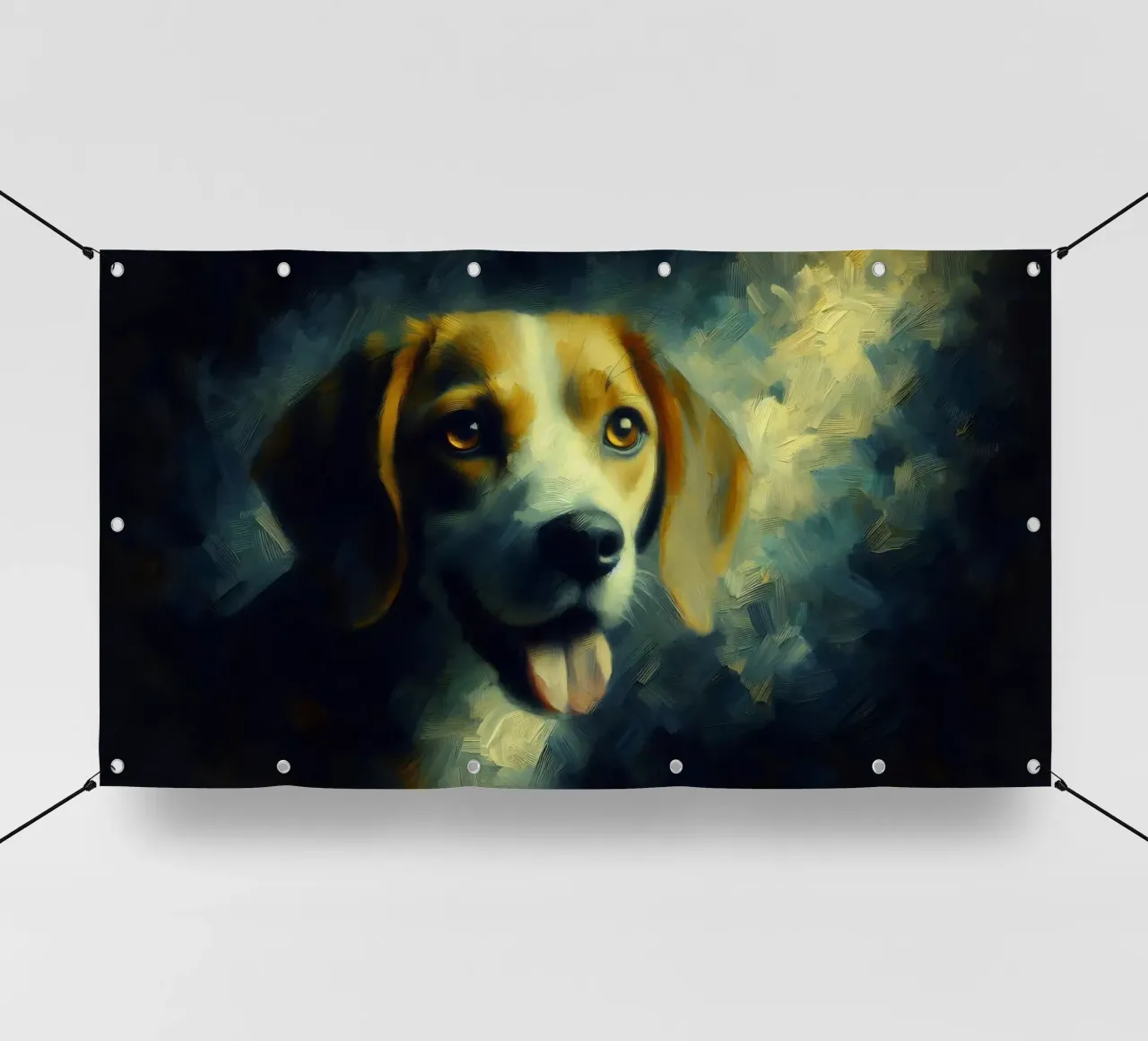 Beagle - Immagine animale telo in pvc da hunde-katzen-tiere