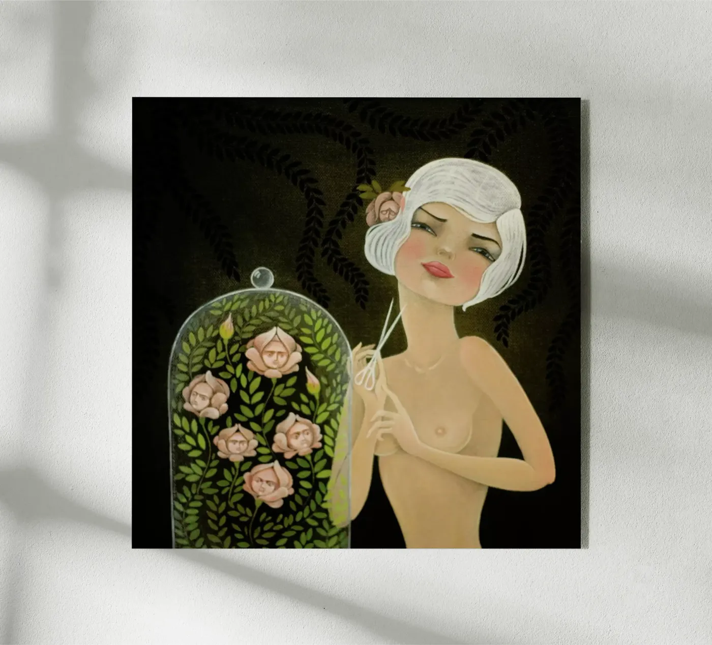 Roses plexiglass da Lesja Chernish