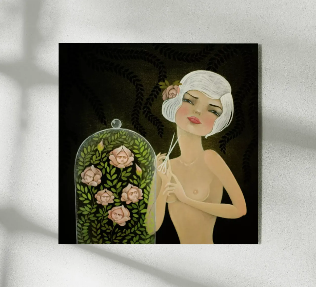 Roses plexiglass da Lesja Chernish