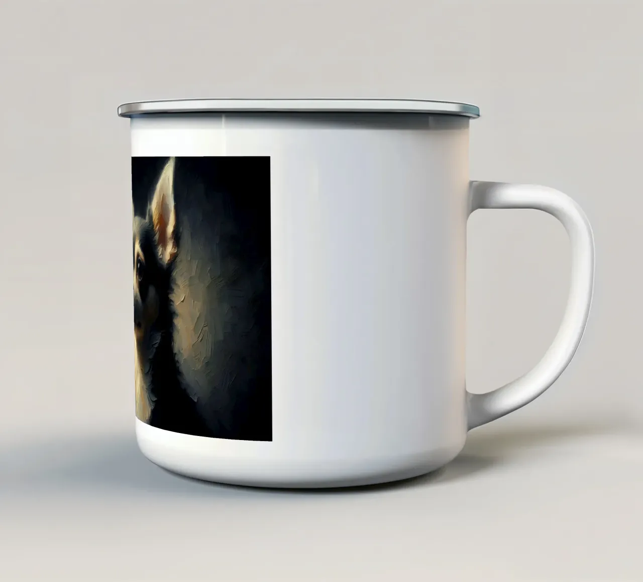 Chihuahua - Immagine animale tazza in smalto da hunde-katzen-tiere