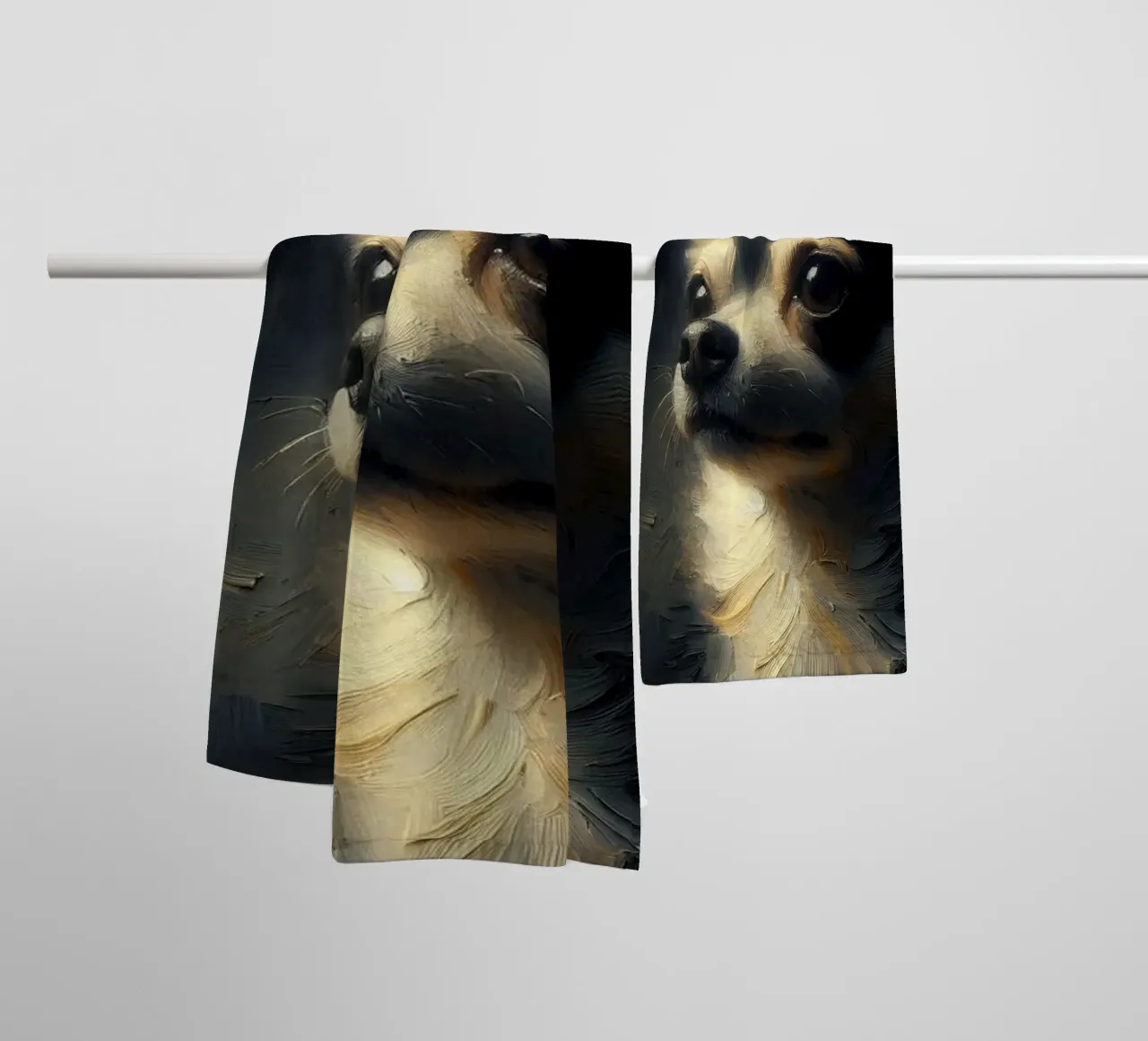 Chihuahua - Immagine animale asciugamano da bagno da hunde-katzen-tiere