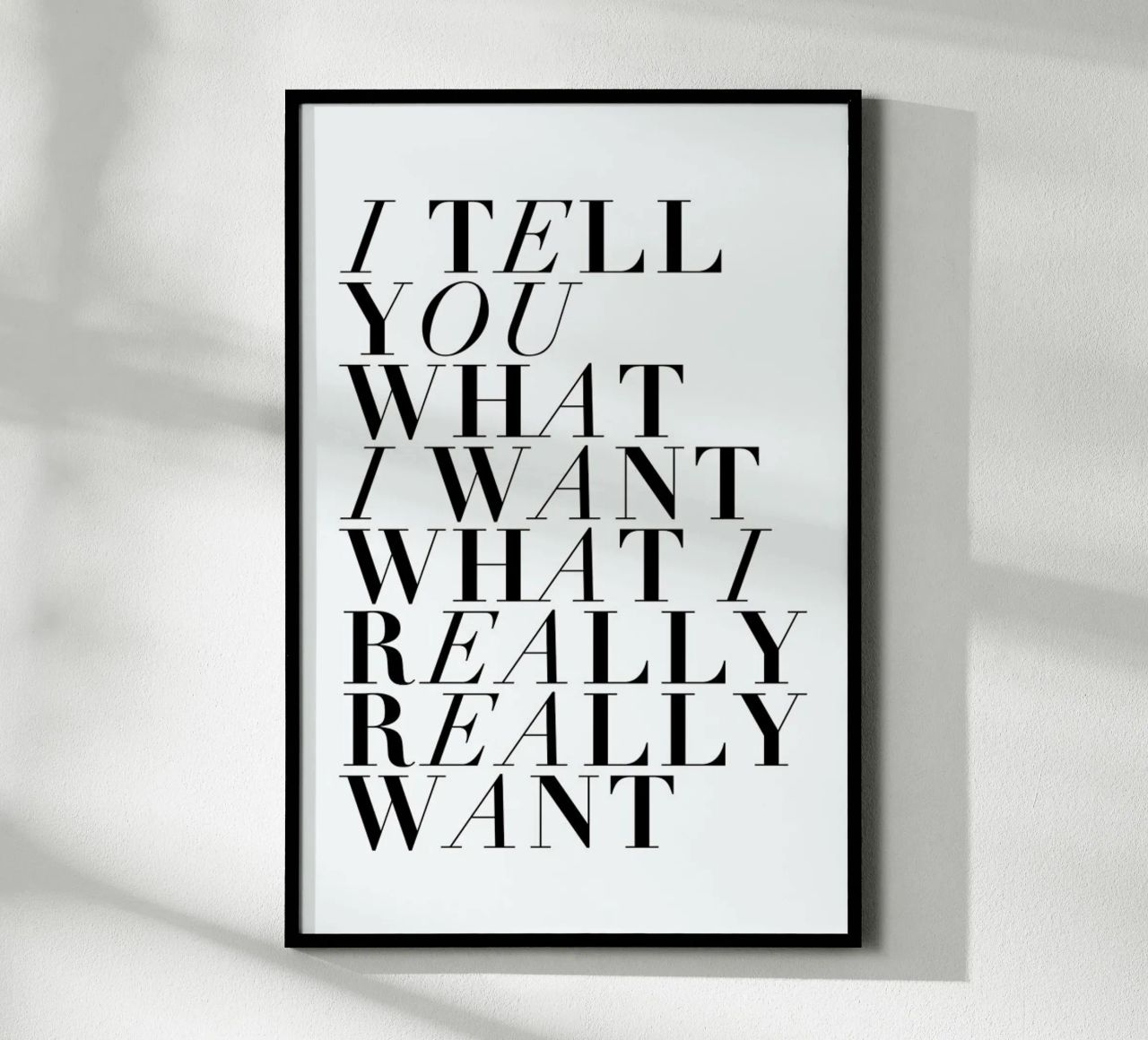 I Tell You poster de typealive