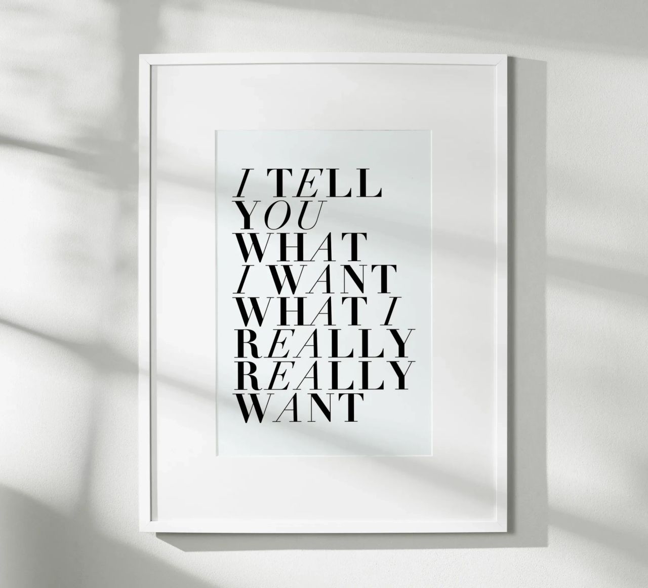 I Tell You poster de typealive