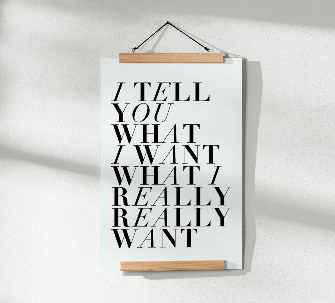 I Tell You poster de typealive