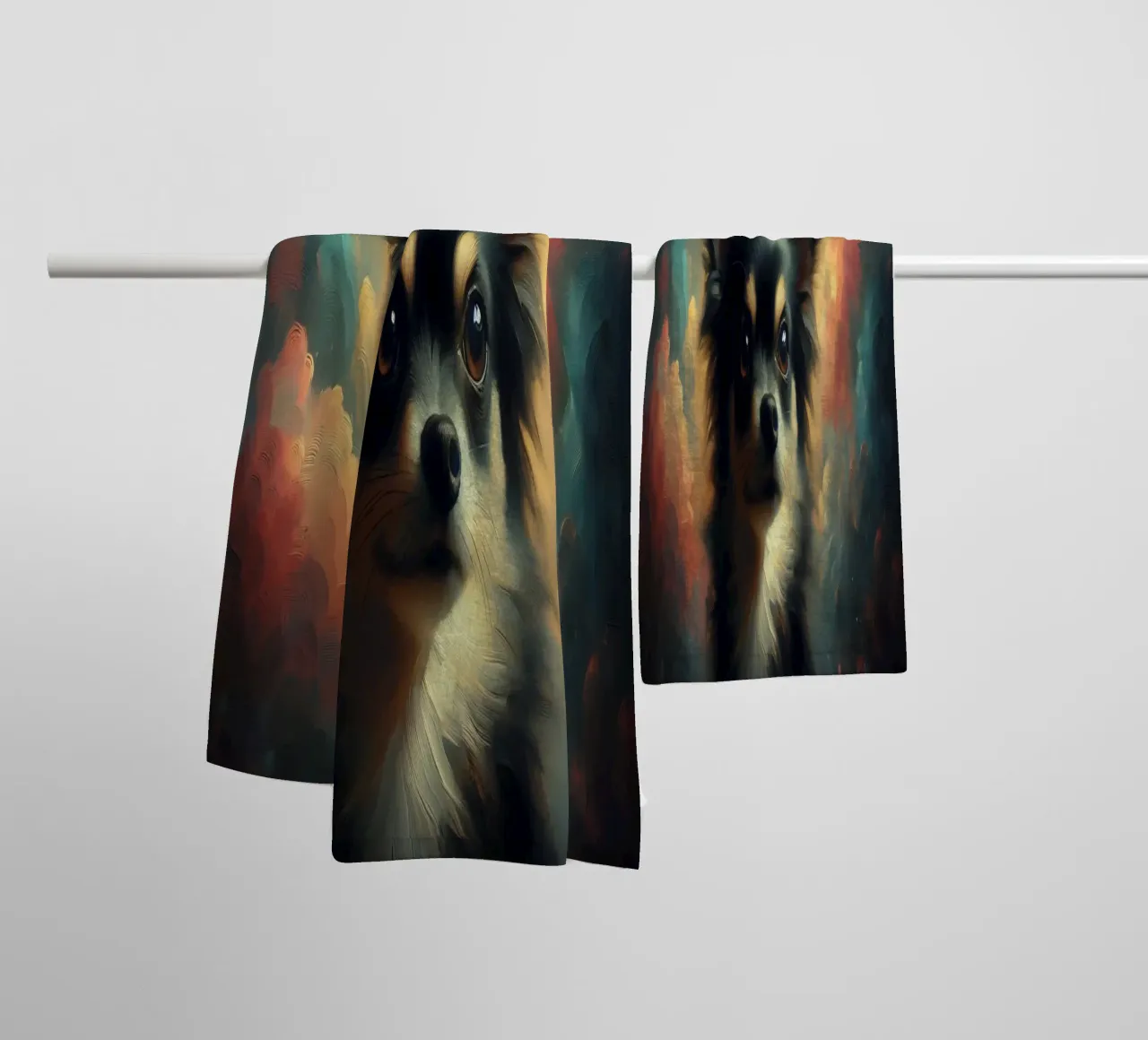 Chihuahua - Immagine animale asciugamano da bagno da hunde-katzen-tiere