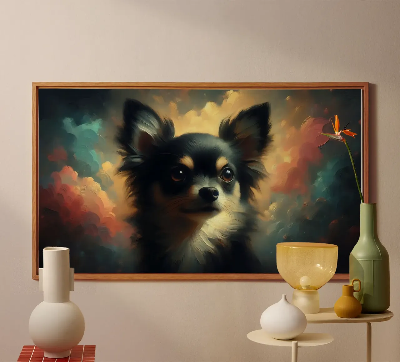 Chihuahua - Immagine animale alluminio dibond da hunde-katzen-tiere