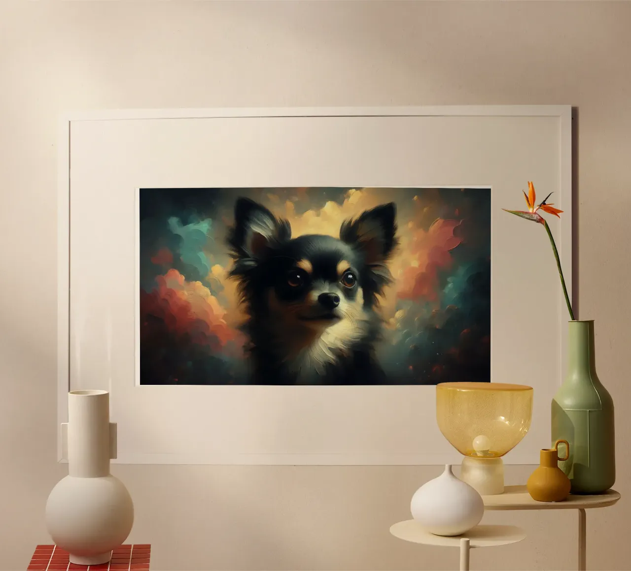 Chihuahua - Immagine animale carta hahnemühle da hunde-katzen-tiere