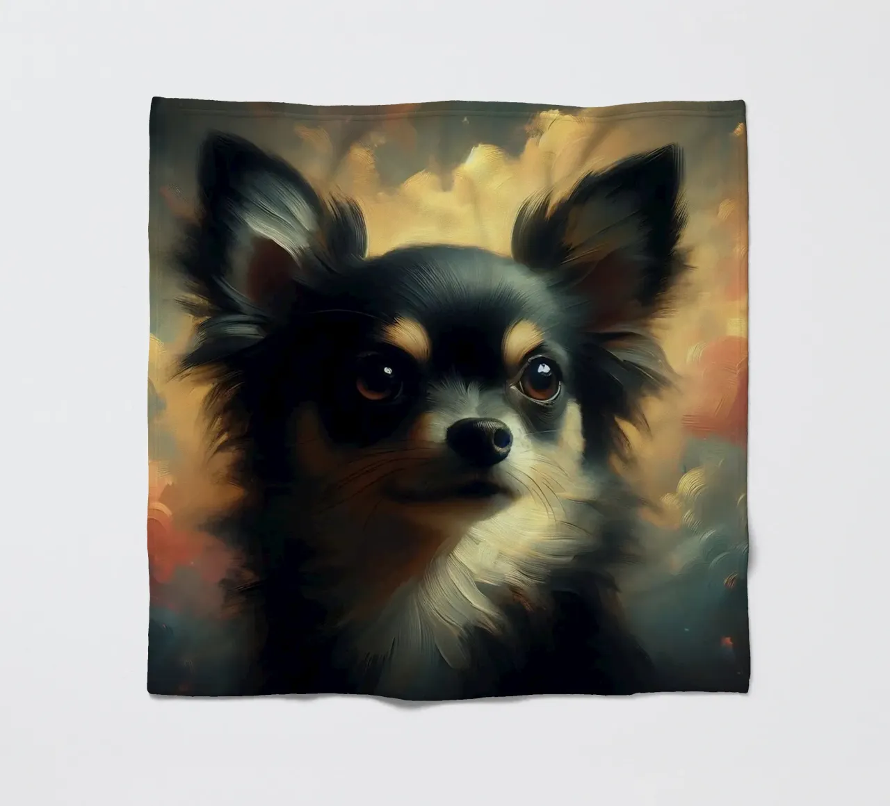 Chihuahua - Immagine animale coperta in pile da hunde-katzen-tiere
