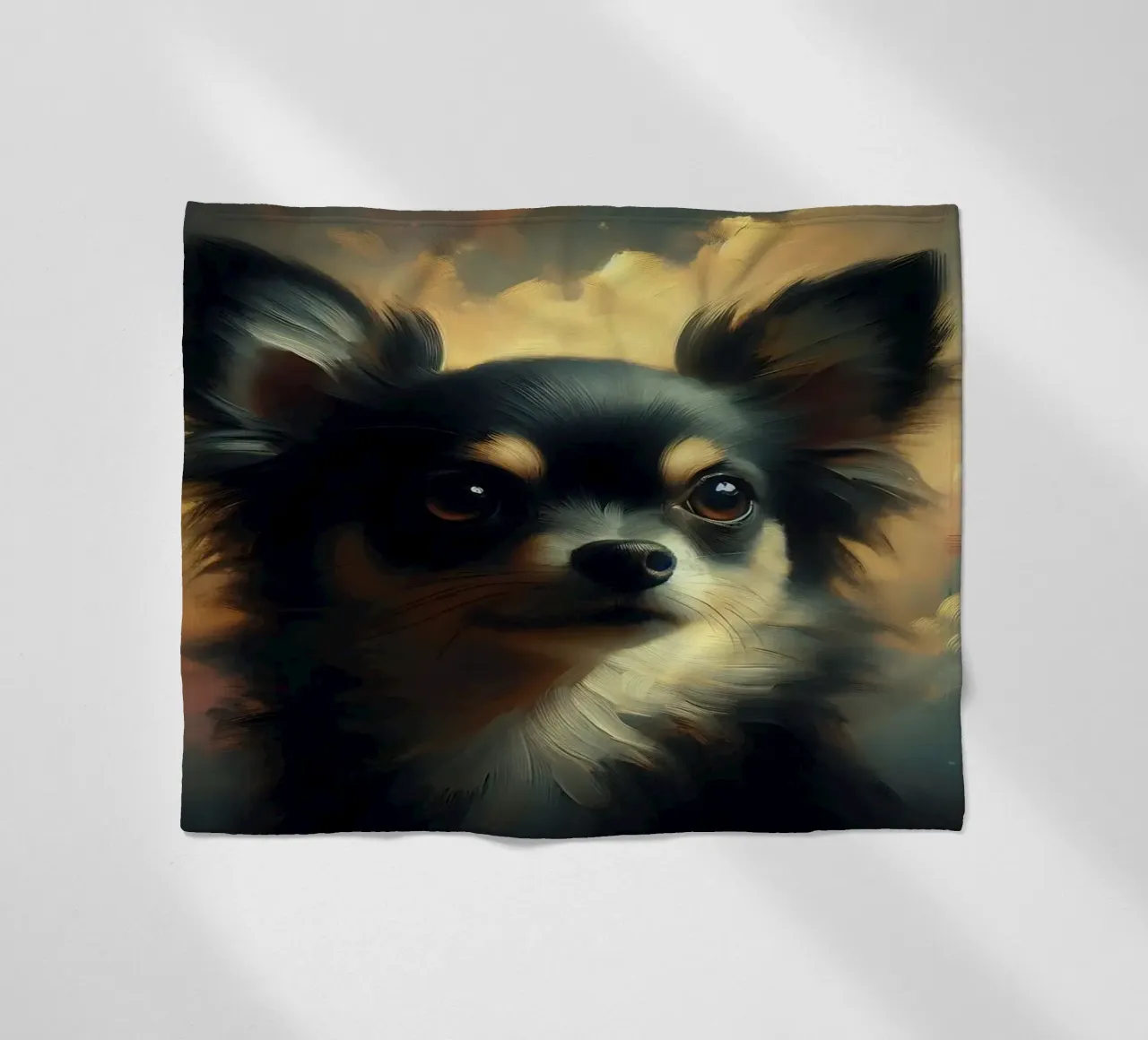 Chihuahua - Immagine animale coperta in pile da hunde-katzen-tiere