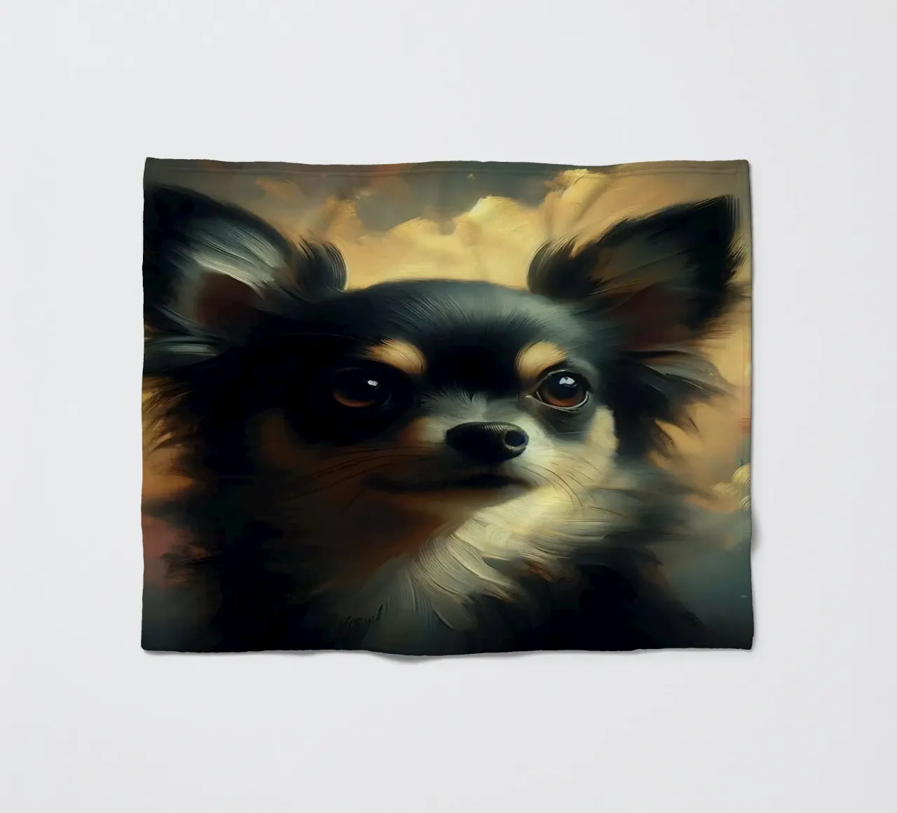 Chihuahua - Immagine animale coperta in pile da hunde-katzen-tiere