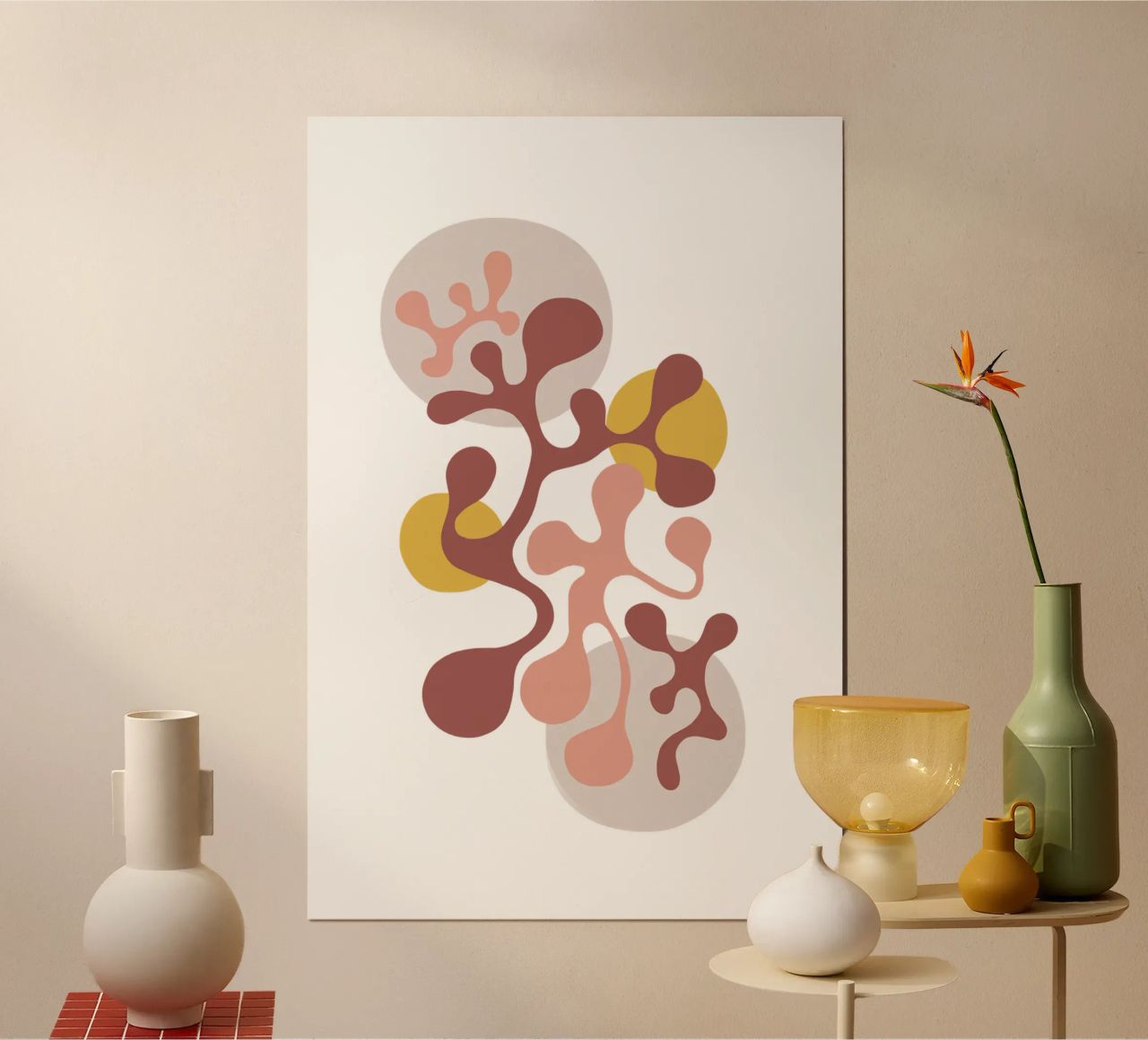Twisted Beats No. 2 - Funky seventies poster by Melanie Viola