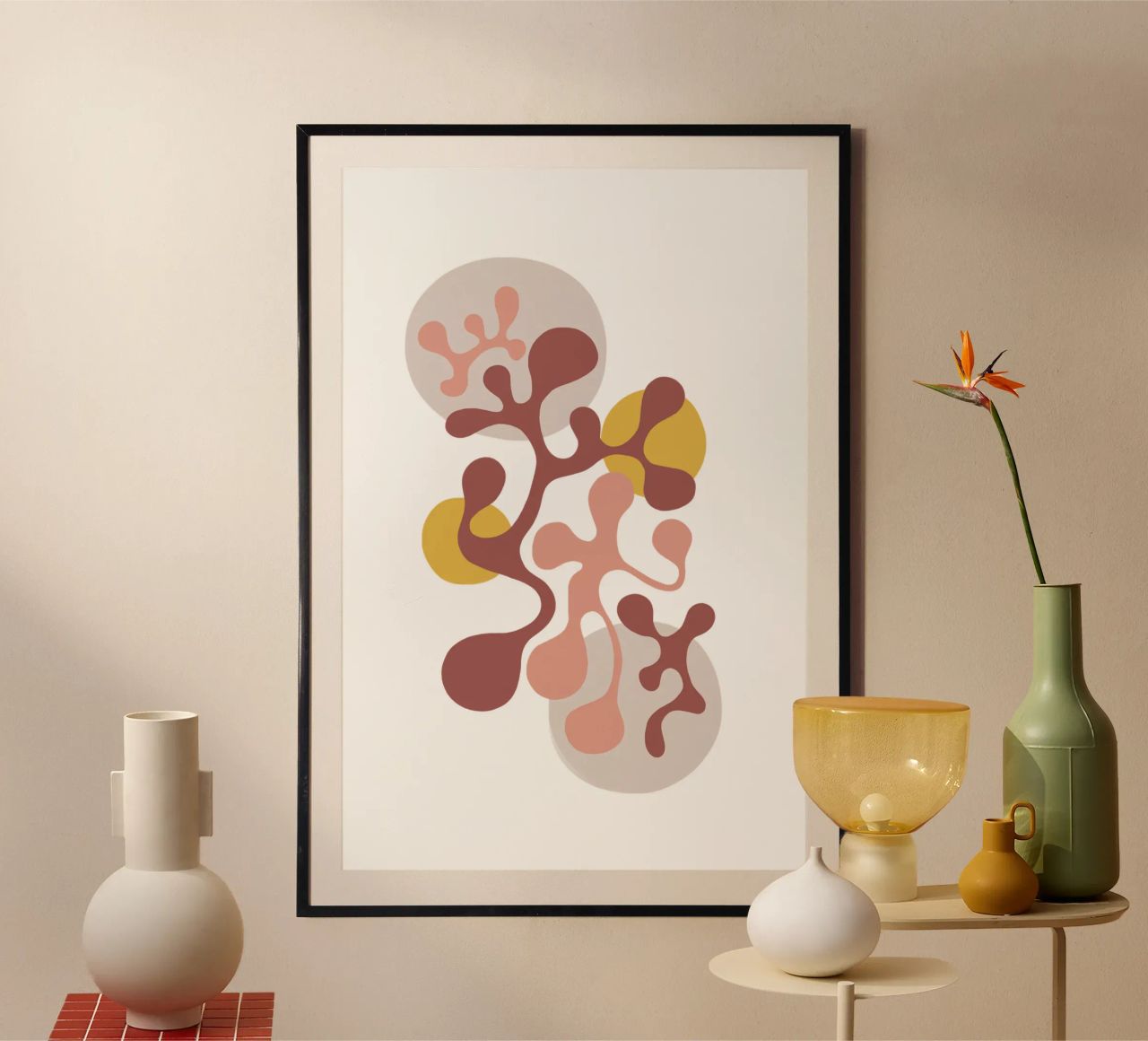 Twisted Beats No. 2 - Funky seventies poster by Melanie Viola