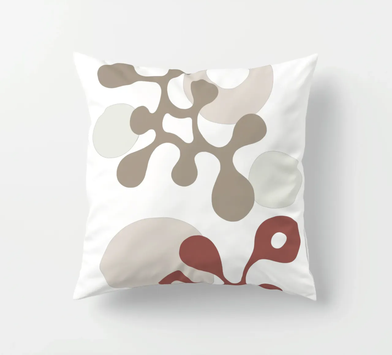Battiti contorti n. 3 - Corallo cuscino da Melanie Viola
