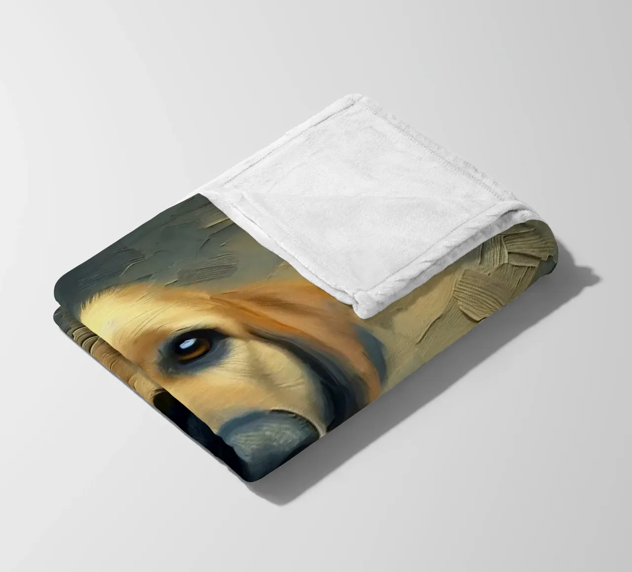 Retriever - Immagine animale coperta in pile da hunde-katzen-tiere