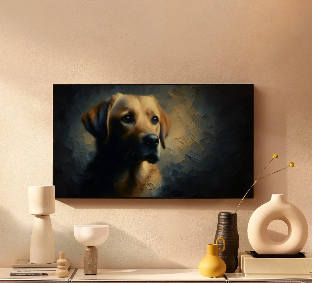 Retriever - Immagine animale plexiglass da hunde-katzen-tiere