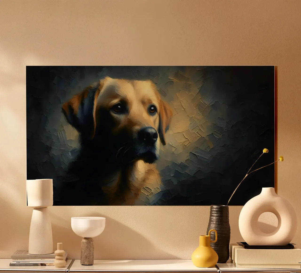 Retriever - Immagine animale plexiglass da hunde-katzen-tiere
