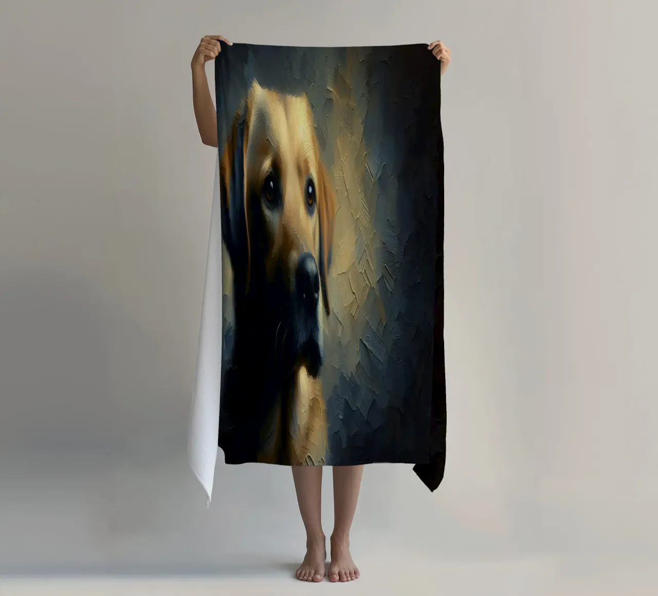 Retriever - Immagine animale telo mare da hunde-katzen-tiere