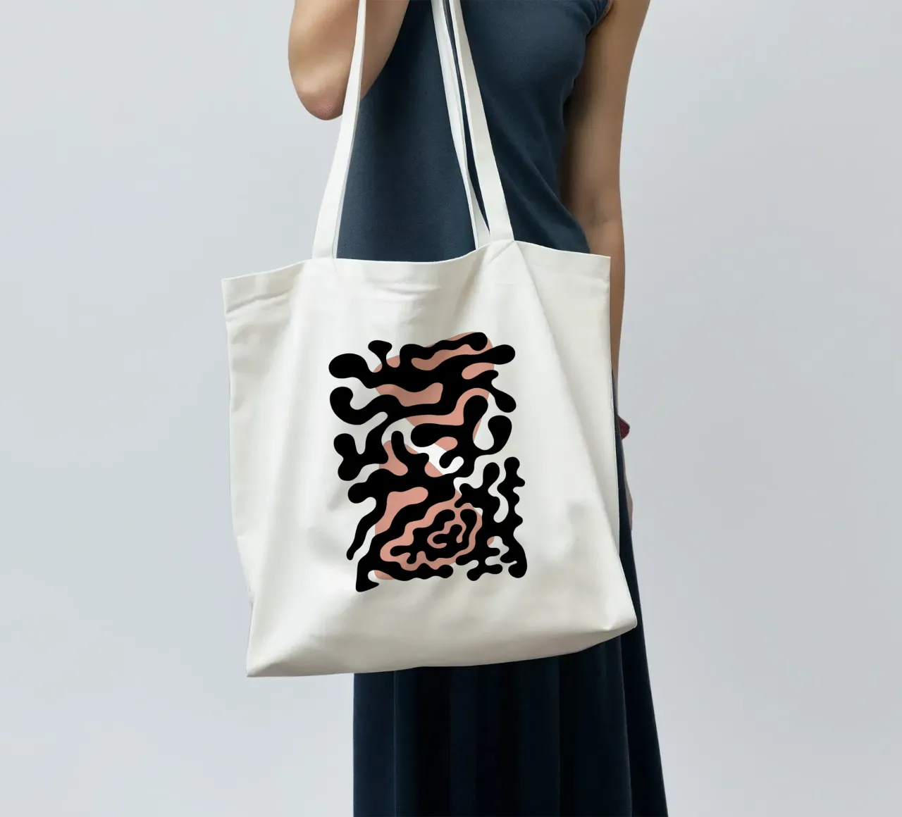 Twisted Beats No. 6.2 - Felice borsa in juta da Melanie Viola