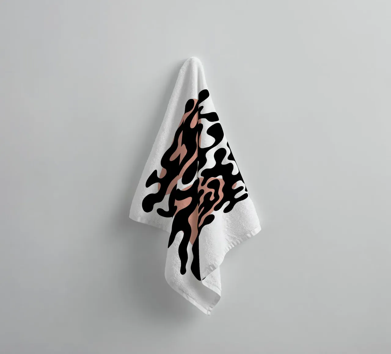 Twisted Beats No. 6.2 - Felice asciugamano da bagno da Melanie Viola