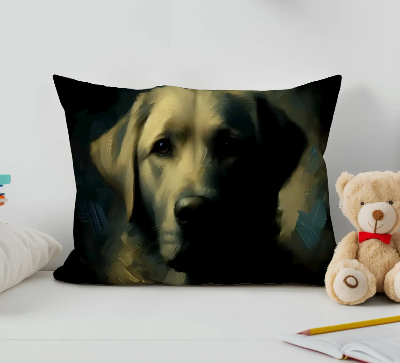 Retriever - Immagine animale cuscino da hunde-katzen-tiere