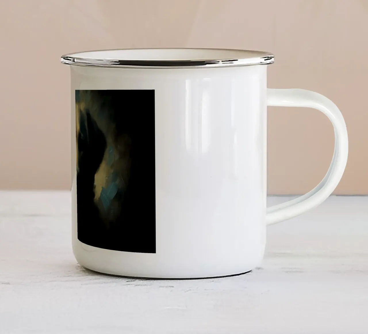 Retriever - Immagine animale tazza in smalto da hunde-katzen-tiere