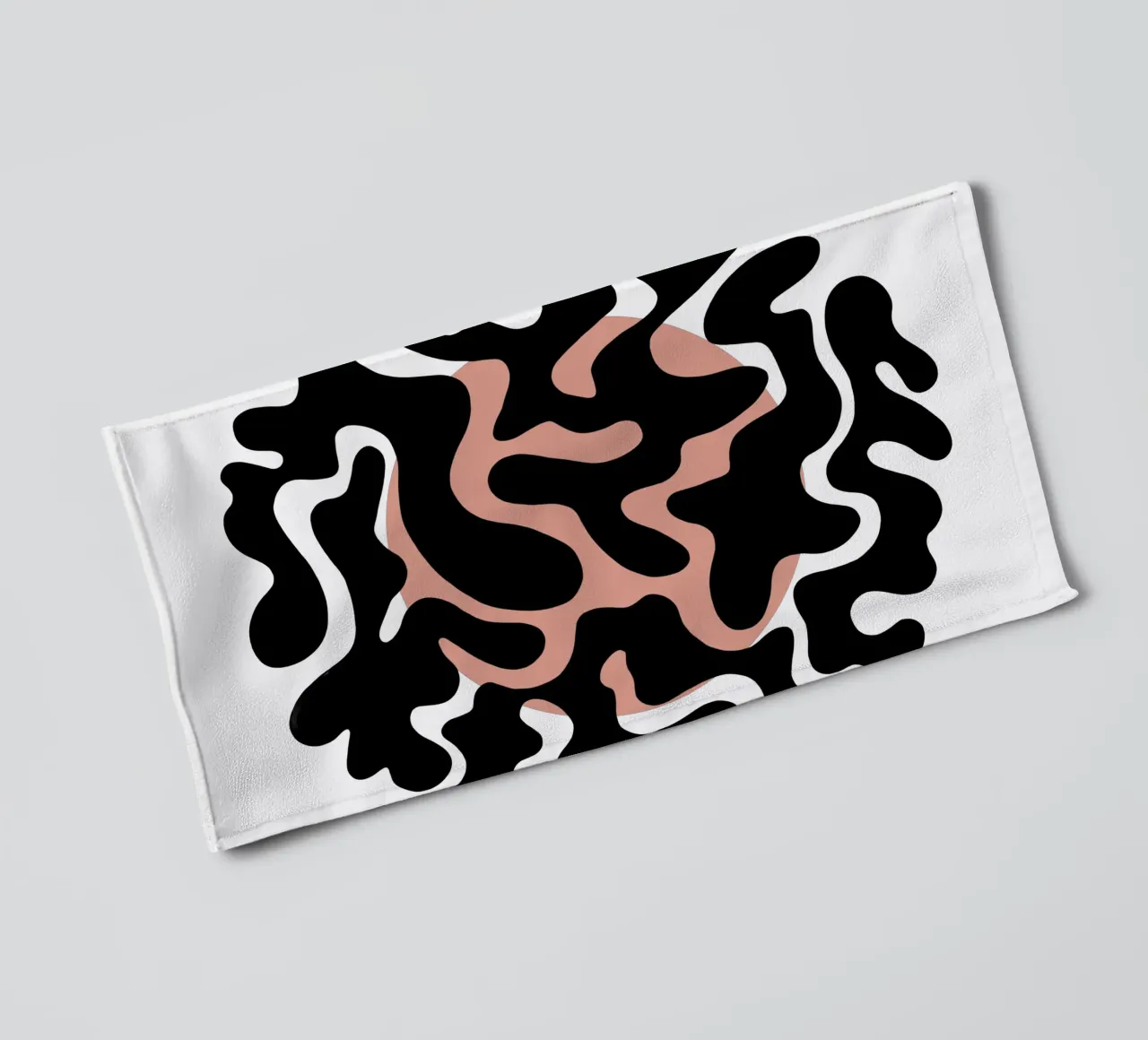 Twisted Beats No. 8.2 - Connessioni asciugamano da bagno da Melanie Viola