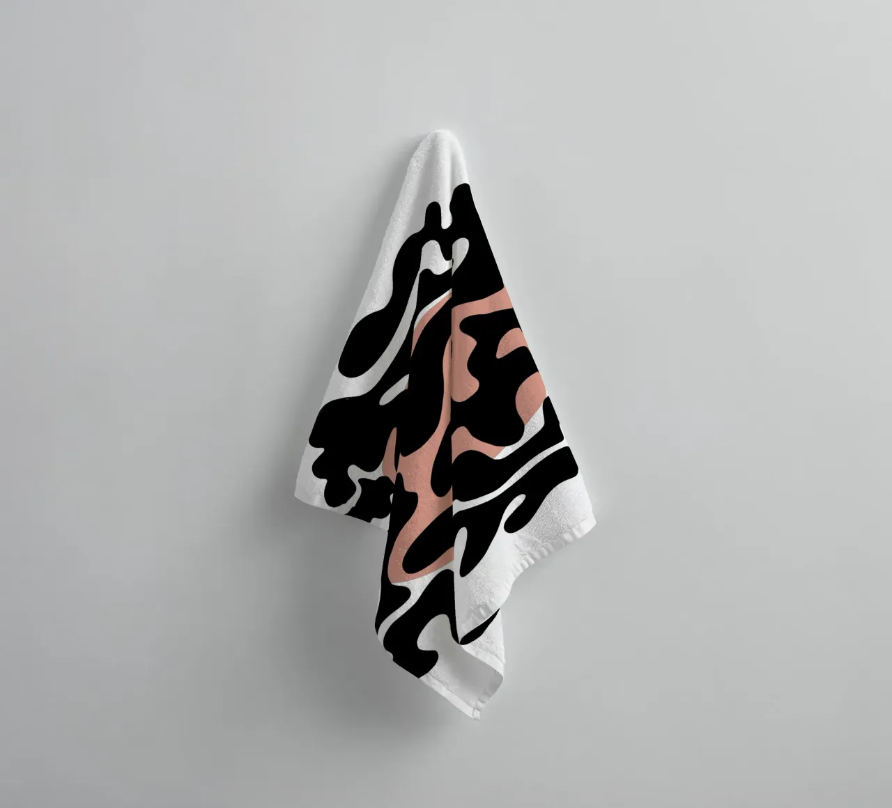 Twisted Beats No. 8.2 - Connessioni asciugamano da bagno da Melanie Viola