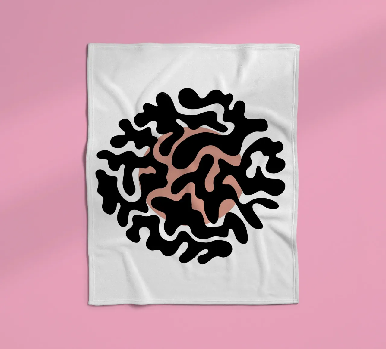 Twisted Beats No. 8.2 - Connessioni coperta in pile da Melanie Viola