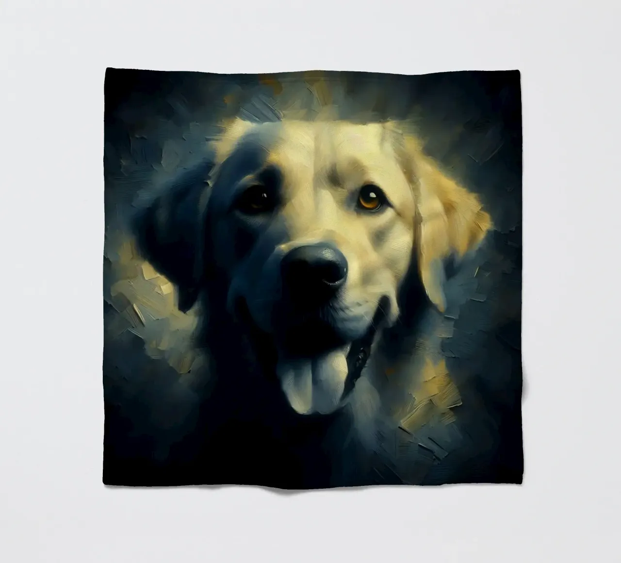 Retriever - Immagine animale coperta in pile da hunde-katzen-tiere