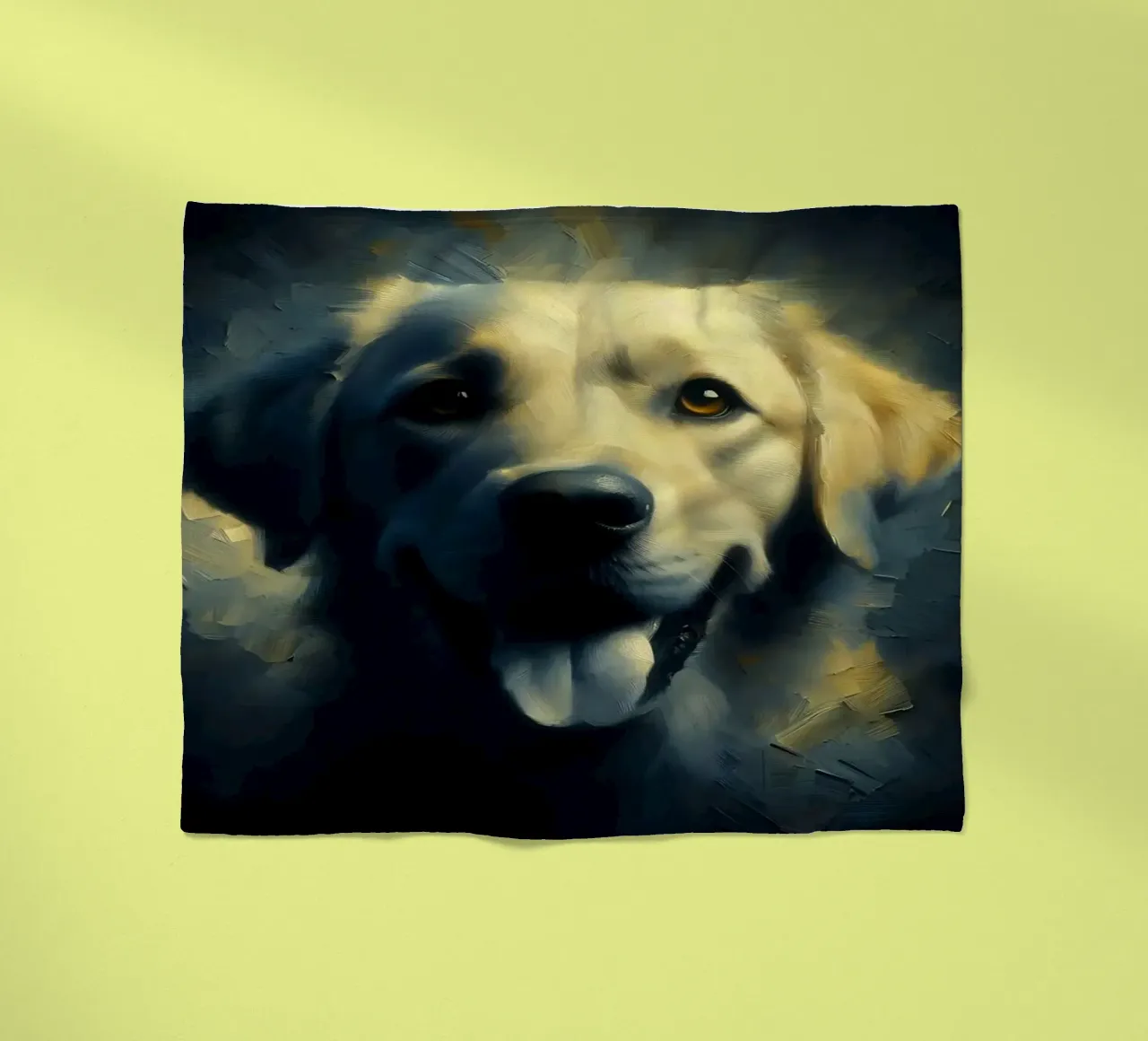 Retriever - Immagine animale coperta in pile da hunde-katzen-tiere