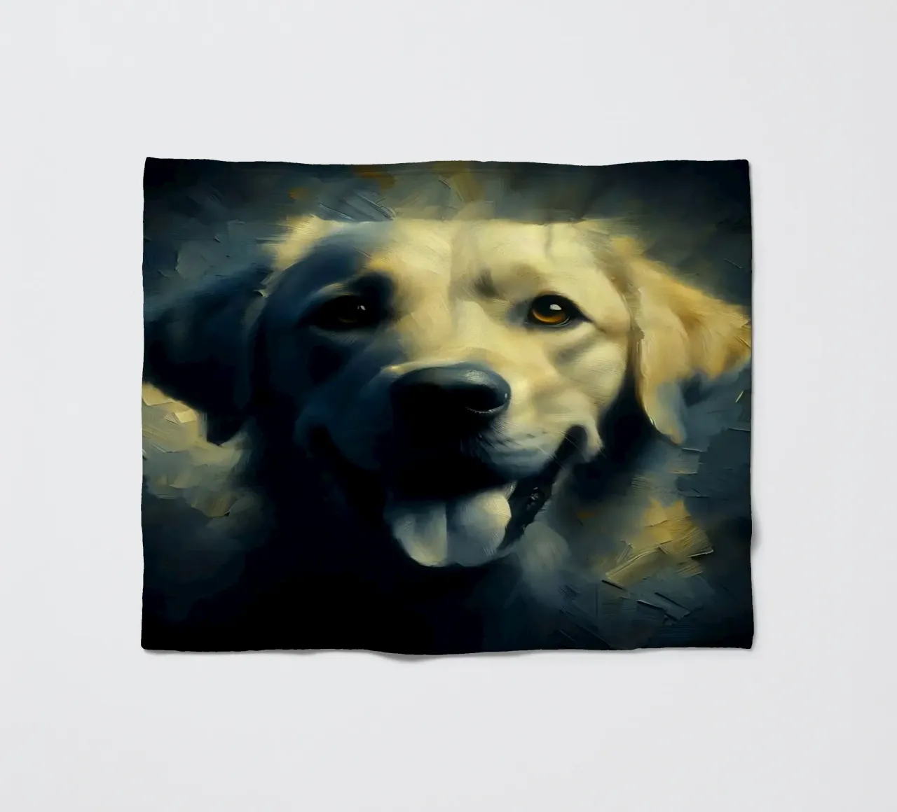 Retriever - Immagine animale coperta in pile da hunde-katzen-tiere