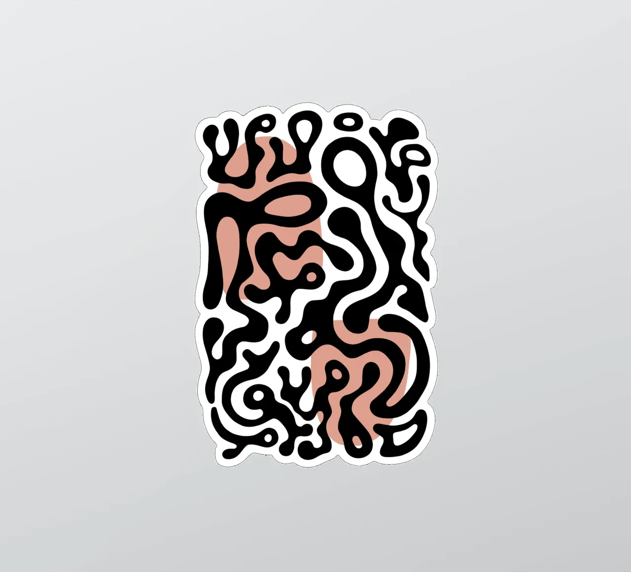 Twisted Beats No. 11.2 - Trance autocollant de Melanie Viola