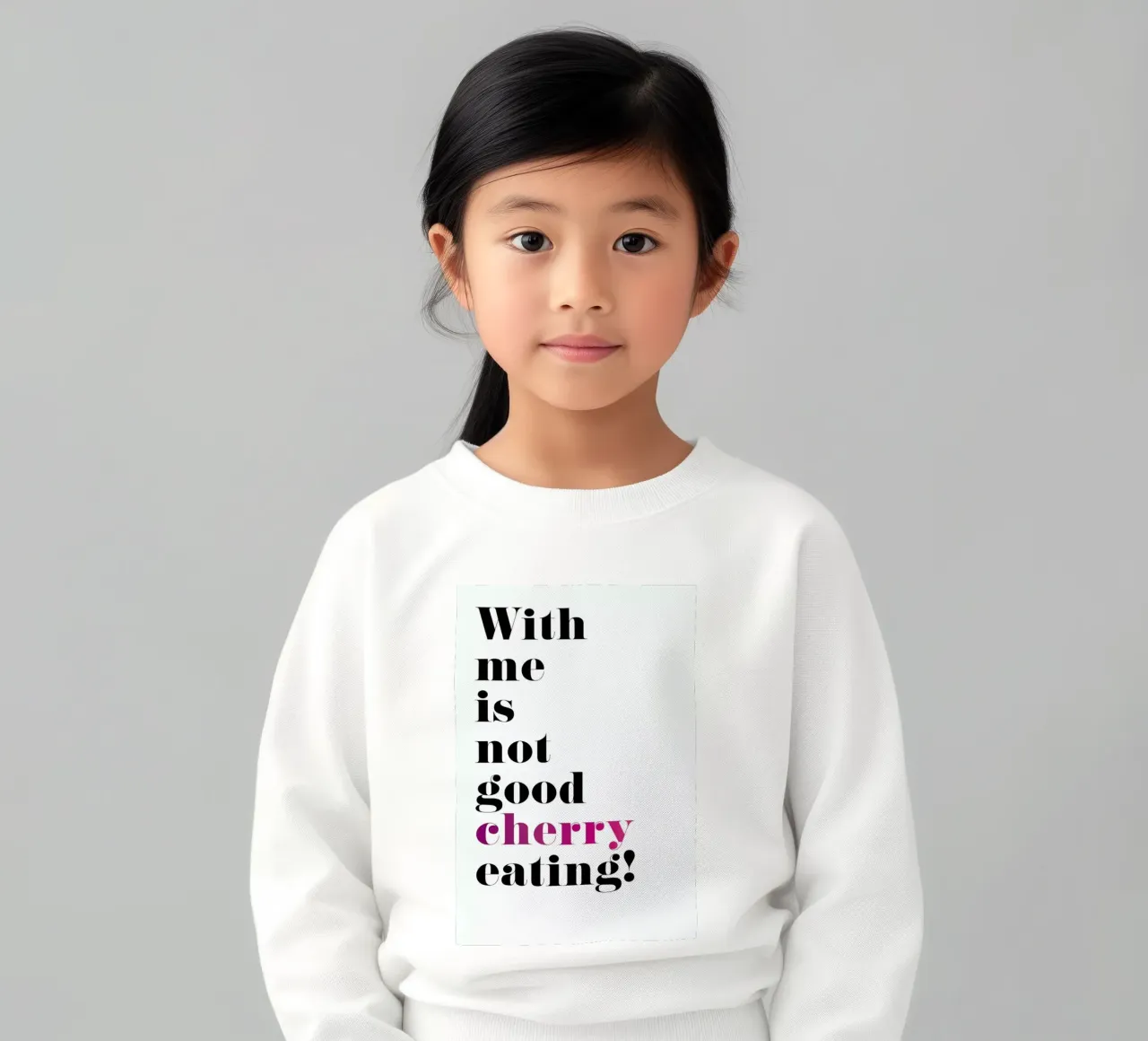 Cherry x Kinder Sweatshirt von Amy & Kurt
