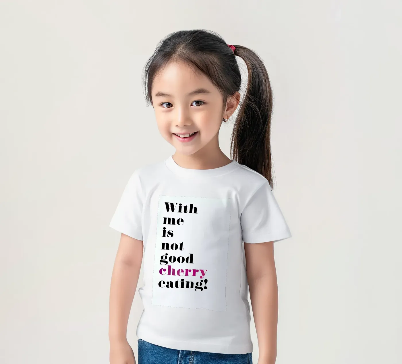 Cherry x t-shirt bambini da Amy & Kurt