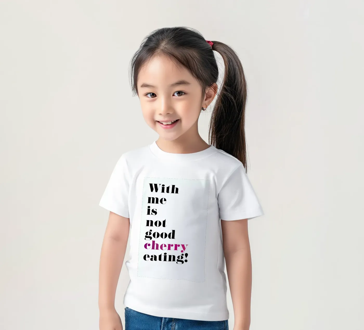 Cherry x t-shirt bambini da Amy & Kurt