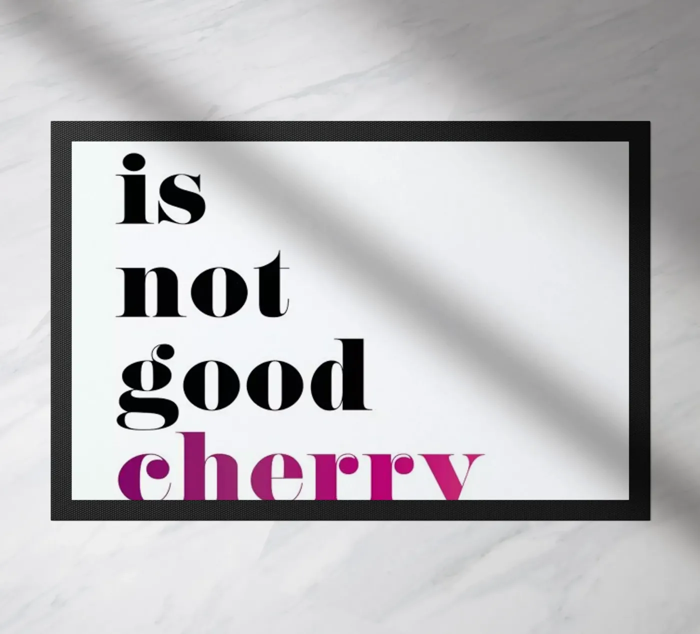 Cherry x Fußmatte von Amy & Kurt