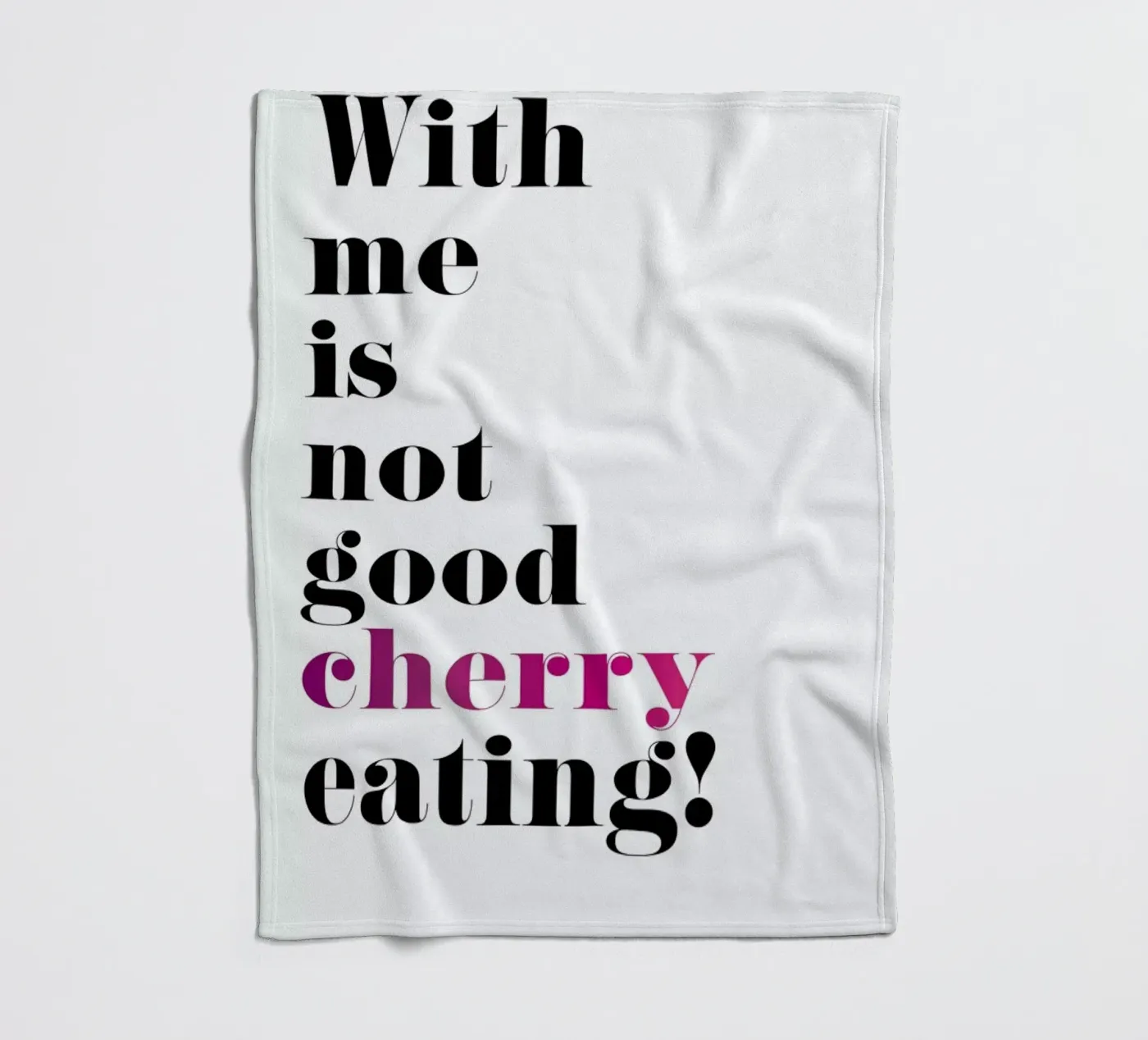 Cherry x Fleecedecke von Amy & Kurt