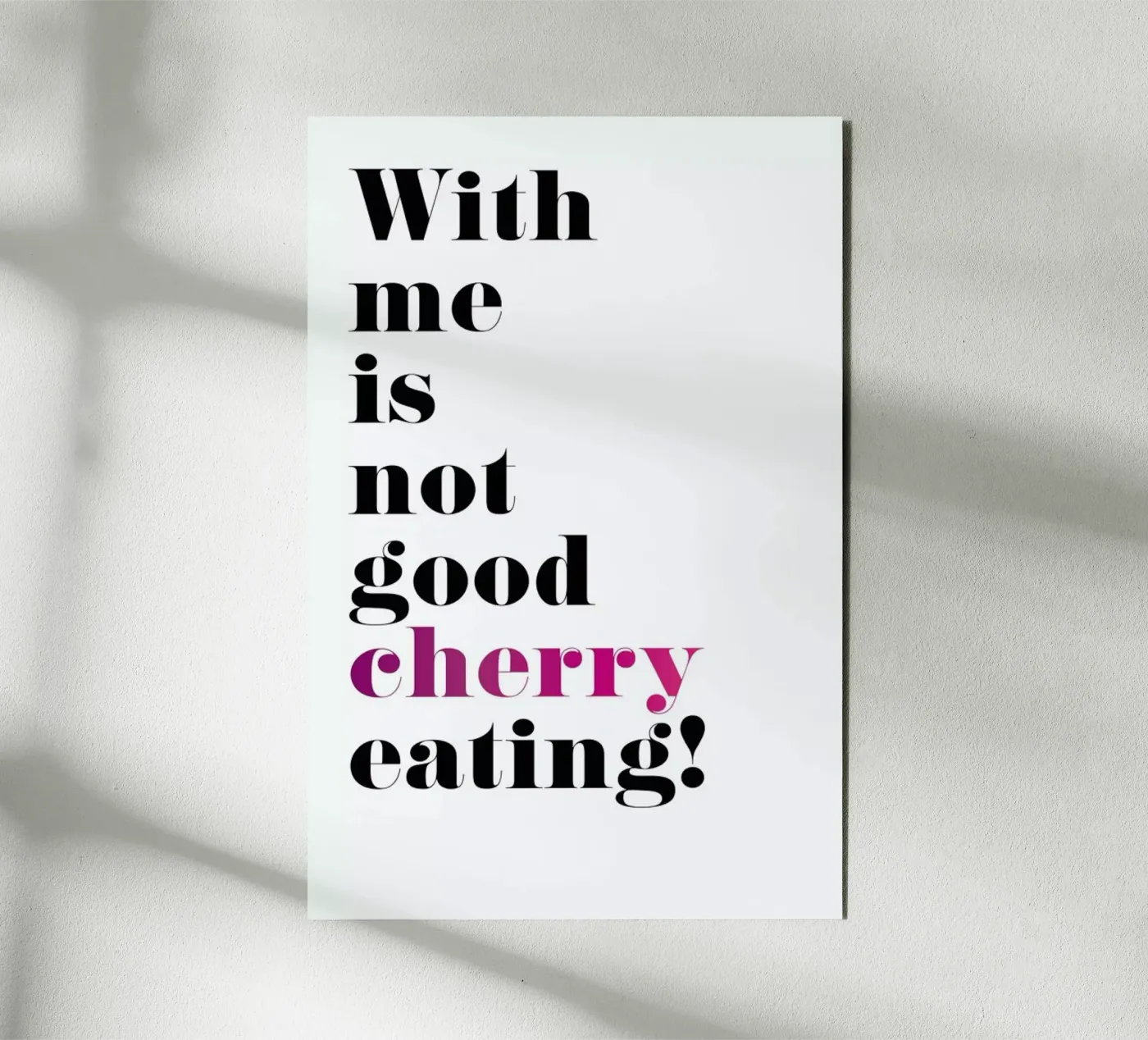 Cherry x pannello forex da Amy & Kurt